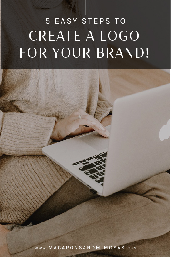 How to create your own professional logo design without a graphic designer by Macarons and Mimosas, logo design, DIY logo, branding